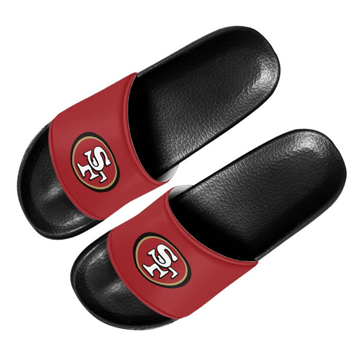 Men's San Francisco 49ers Flip Flops 001
